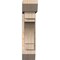 Ekena Millwork Merced Slat Smooth Bracket w/ Offset Brace, Douglas Fir, 7 1/2"W x 28"D x 32"H BKT0806X28X32MRC06SDF - alternate 4